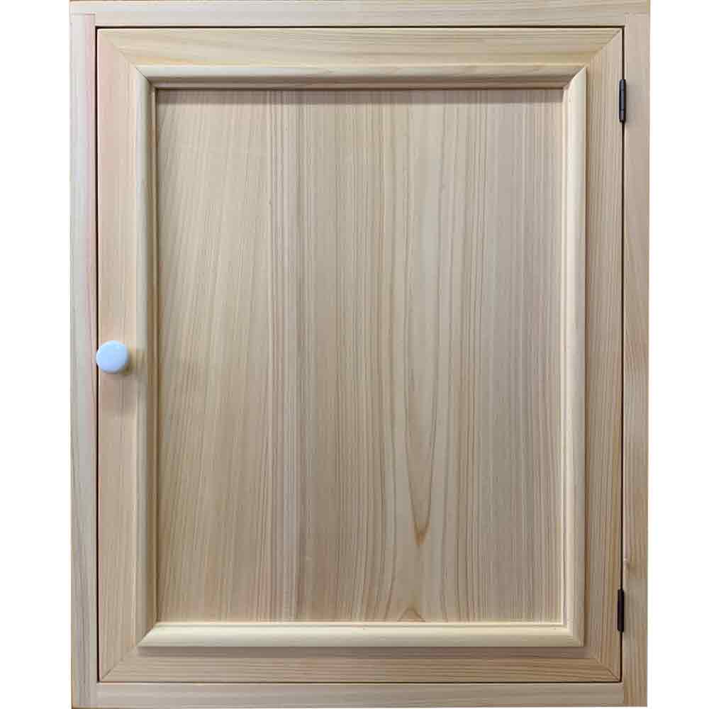 【期間限定10％OFF】ミラーキャビネット 内側ミラー ライトオーク 45×15×55cm 木製扉 ニッチ用 木製 ひ..