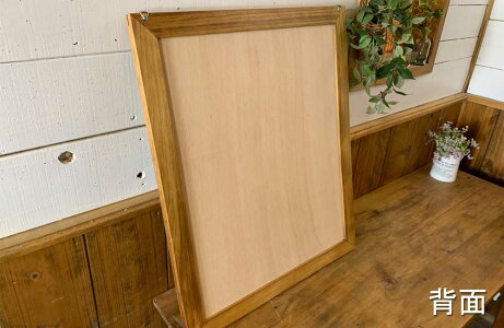 ミラーシェルフアンティークブラウン50x9x60cm木製ひのきハンドメイドオーダーメイド1134626