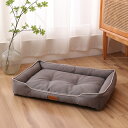 犬 ソファ 猫 ペットベッド ペットマット 猫ベッド 犬 ベッド ペット用ベッド 小型 中型 ペットソファー ペット用 クッション 寝心地良い 子犬 猫 多頭飼...