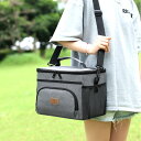 ランチバッグ 保冷バッグ 保温 お弁当袋 飲み物 大容量 おしゃれ シンプル 便利 撥水 耐久性 アウトドアキャンプピクニックバッグなどに お手入れ簡単な ボストンバッグ 男女兼用 通勤 通学