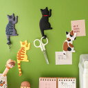 「8 点セット」マグネットフック 磁石 猫しっぽ フック かわいい おしゃれ 冷蔵庫用 ねこ 飾りマグネットフック 壁掛け 収納 文房具 メモ クリップ 玄関 ...