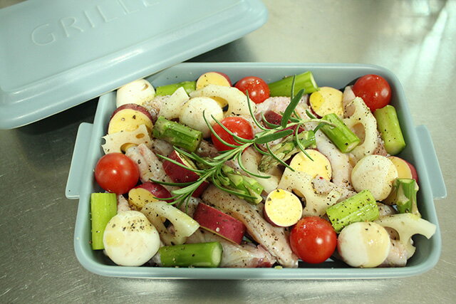 簡単!美味しい!見栄えよし!が叶う「グリラー」使ってみました。