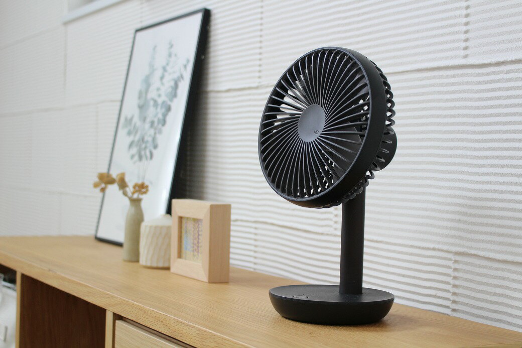 暑さが続いたGWから今年も活躍中!ルーメナー扇風機。