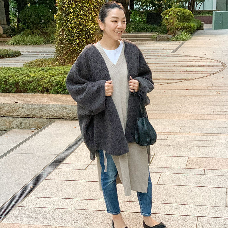 ベビーの防寒対策どうしてる?ちょっとお出かけに断然使える!「ママポンチョ」