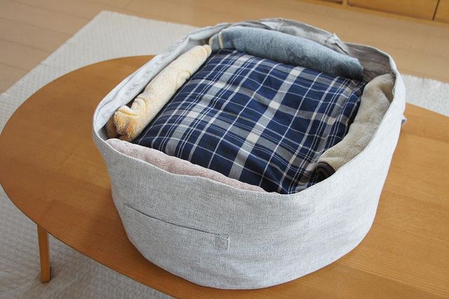 シリーズ累計3万7千個突破!「bon moment リビングクッションになる掛け布団収納ケース」インスタグラマーさんの使い方