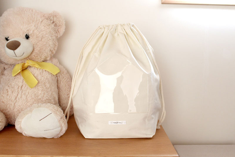 作家の袋子供置物 使いたいモノがスグ探せる！小窓が付いた「クッカヤプーのおもちゃ収納