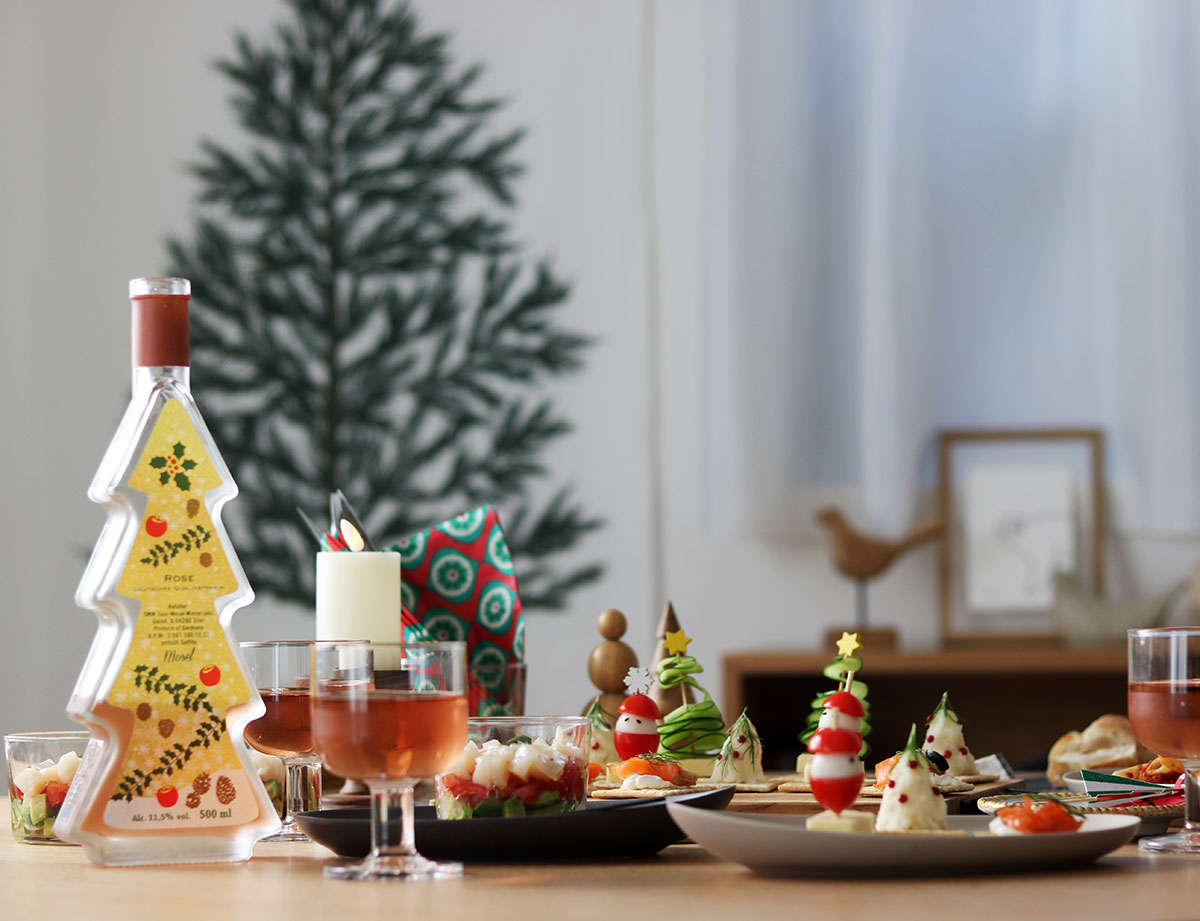 クリスマスを楽しもう！食卓を彩る器や「サンタ＆クリスマスカラーの前菜」たち | アンジェ日々のコラム