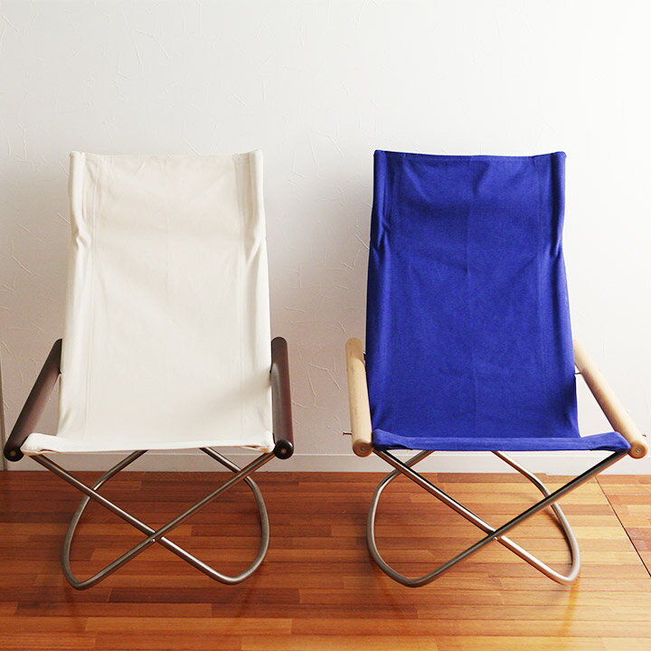 ニーチェアエックスロッキング　【Nychair 新居猛 グッドデザイン賞 椅子 チェア ソファ 1人掛け 一人掛け 1人用 ロッキングチェア 国産 倉敷帆布 日本製 モダン スタイリッシュ】