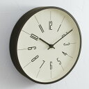Lemnos 時計台の時計 直径30cm 電波時計/レムノス