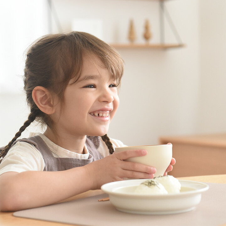 お椀 子供 食洗機対応 汁椀 割れない 電子レンジ 味噌汁 日本製 和食器 スタッキング シンプル 北欧 軽い 樹脂製 電子レンジ＆食洗機が使える キッズ汁椀 300ml／bon moment ボンモマン 3