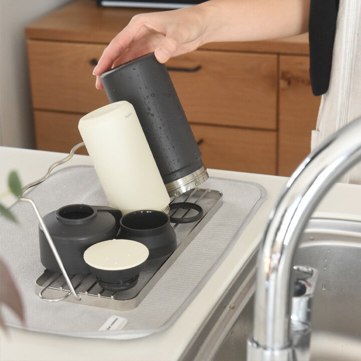 食洗器対応 水切りラック 水切り カゴ 水筒 ...の紹介画像3