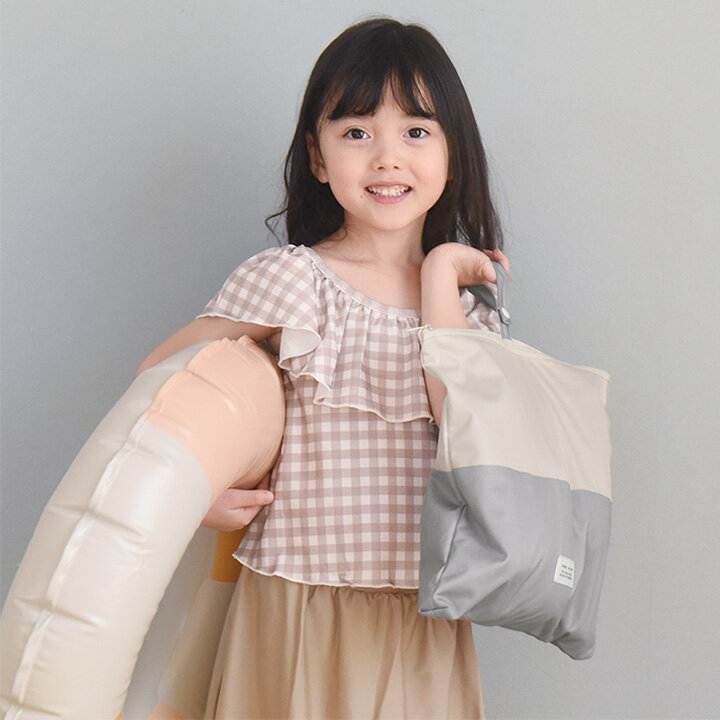 防水ポーチ 幼稚園 水着 プール 海 トラベル 旅行 着替え入れ おむつポーチ／濡れ...