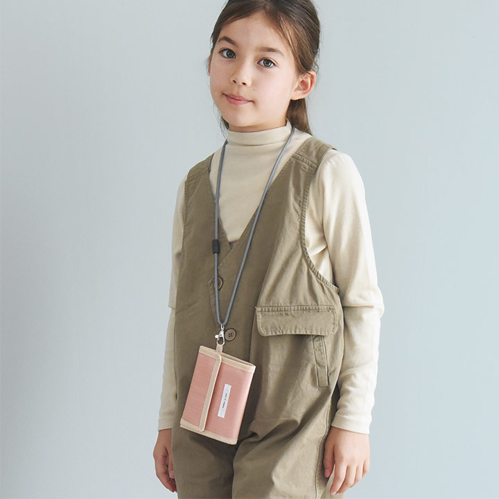 小銭入れがガバっと開く 二つ折り キッズウォレット／子供財布 子ども財布 男の子 子ども財布 女の子 財布 子ども 財布 子供 男子 財布 子供 女子 ひも付き キッズ／kukka ja puu クッカヤプー【ネコポス対応】 2