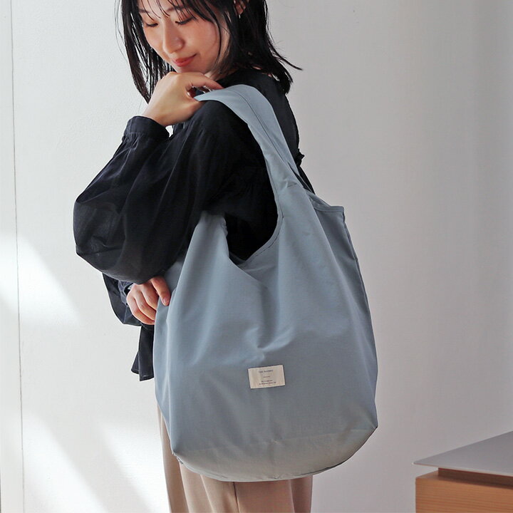 マチの大きなエコバッグ M 保冷保温/エコバッグ 保冷 エコバッグ ファスナー エコバッグ トート エコバッグ 折りたたみ エコバッグ レジ袋 エコバッグ マチ広 エコバック 洗える シンプル/bon moment ボンモマン【ネコポス対応】