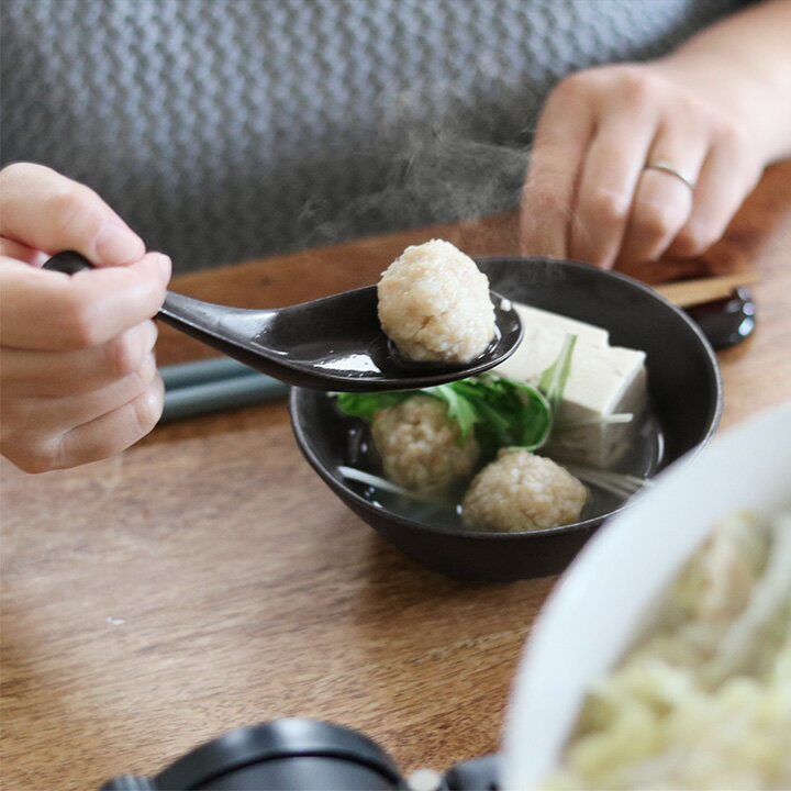 bon moment 口当たりなめらか 強化磁器 レンゲスプーン／ボンモマン