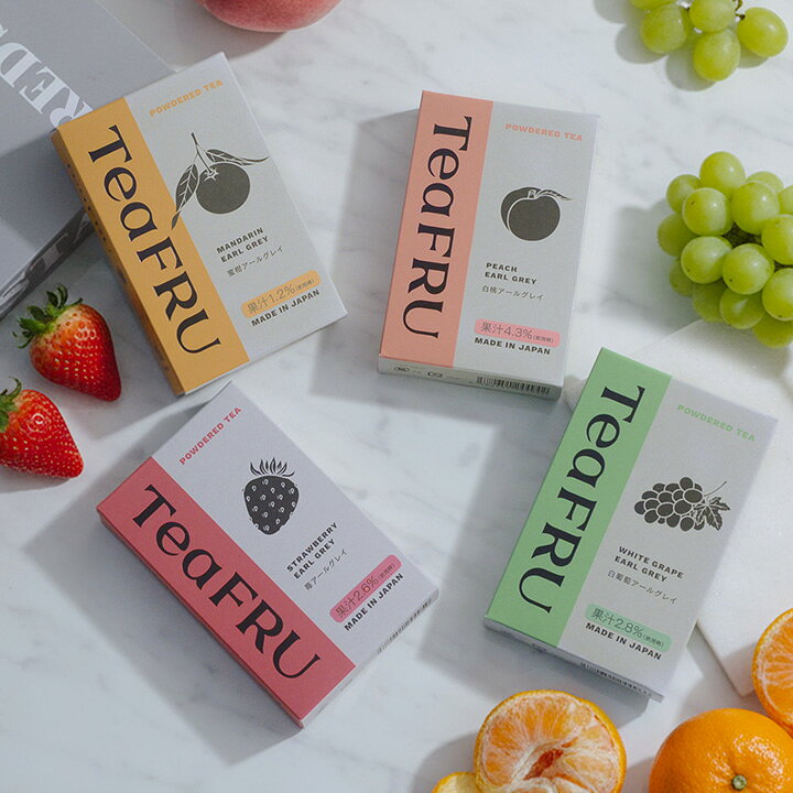 濃厚本格フルーツティー パウダーティー 紅茶／TeaFRU ティーフル プチギフト お菓子 ギフト お菓子