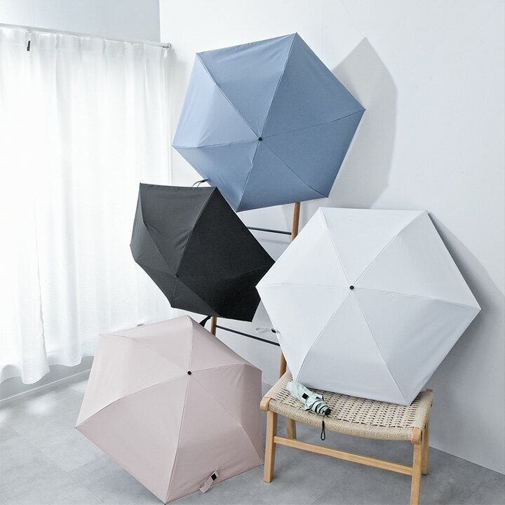 遮熱 日傘 折りたたみ 完全遮光 晴雨兼用 親骨55cm UVカット100％ 遮光100％ UPF50...