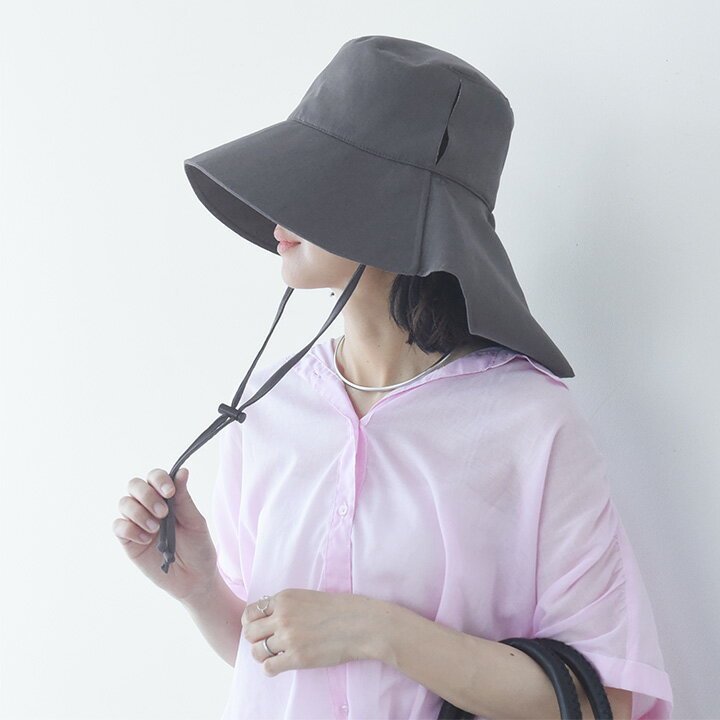 帽子 レディース つば広 ハット レディース uv 帽子 紫外線対策／頭で 10℃を体感 ...