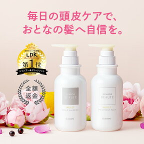 【全額返金保証】スカルプD ボーテ シャンプー＆トリートメントパックセット セット【薬用シャンプー＆薬用トリートメント】| アンファー シャンプー 薬用スカルプシャンプー 女性用シャンプー