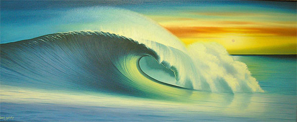 Хꥢȳ粣Big Wave in SunsetWindySpecial Order[۲134cmx63cm]   Х     ƥꥢ