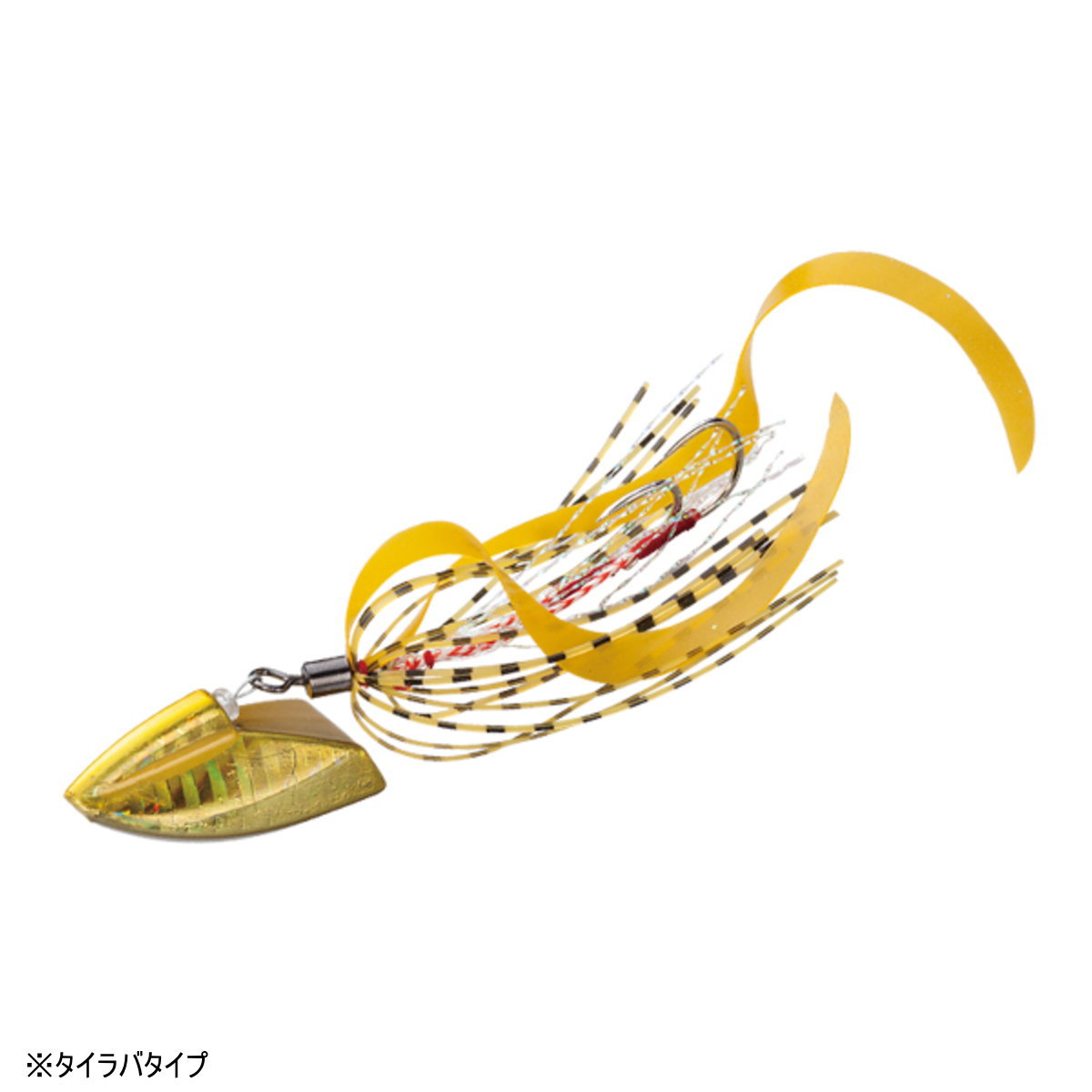 【エントリーでP10倍！】メジャークラフト ジグラバー スルー JRT-60g #210 ゴールド [メール便]