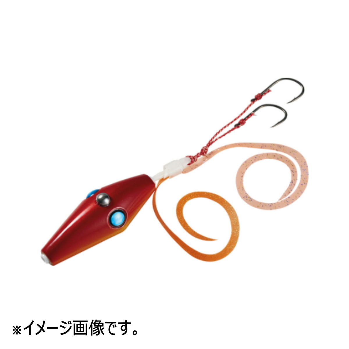 【エントリーでP10倍！】【特価品】 ダイワ 紅牙 ベイラバーフリーαフックアッパー 60g アカキン [4]