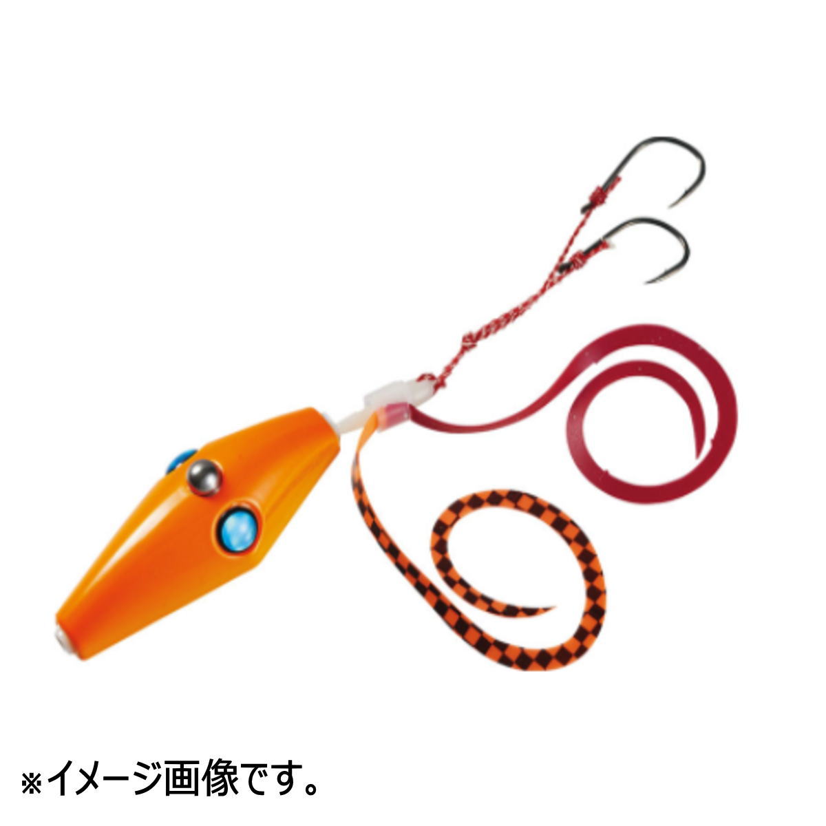 【エントリーでP10倍！】【特価品】 ダイワ 紅牙 ベイラバーフリーαフックアッパー 100g 紅牙オレンジ [4]