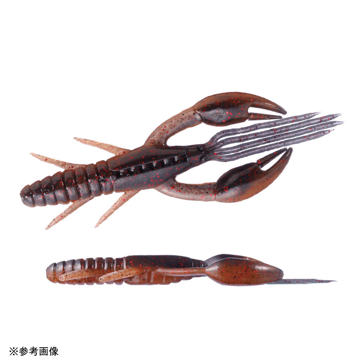Lures - OSP ドライブ クロー 3インチ TW146 エビミソブラック [メール便]