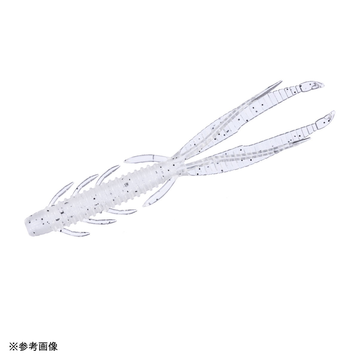 【エントリーでP10倍！】OSP ドライブ シュリンプ 3インチ W056 しらうお [メール便]