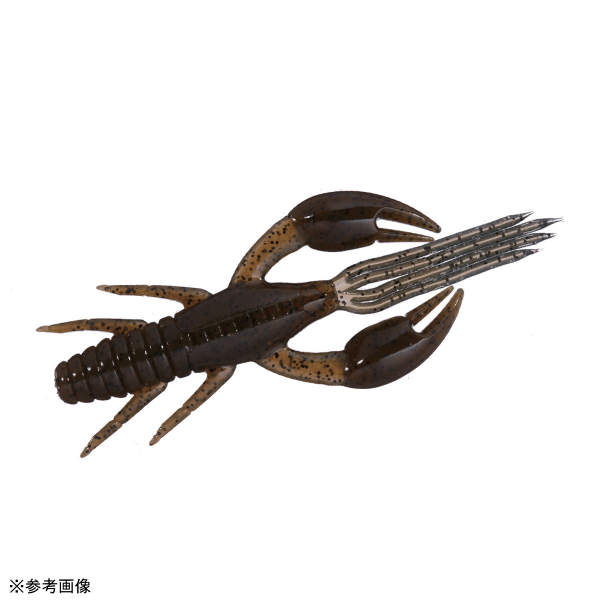 O.S.P Worm DoLive Craw 4inch Green Pumpkin Pepper W004