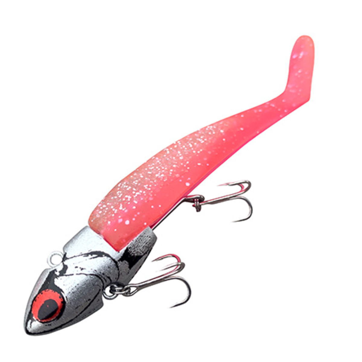 コアマン VJ-22バイブレーションジグヘッド #008 シルバーヘッド/ピンクバック [メール便]