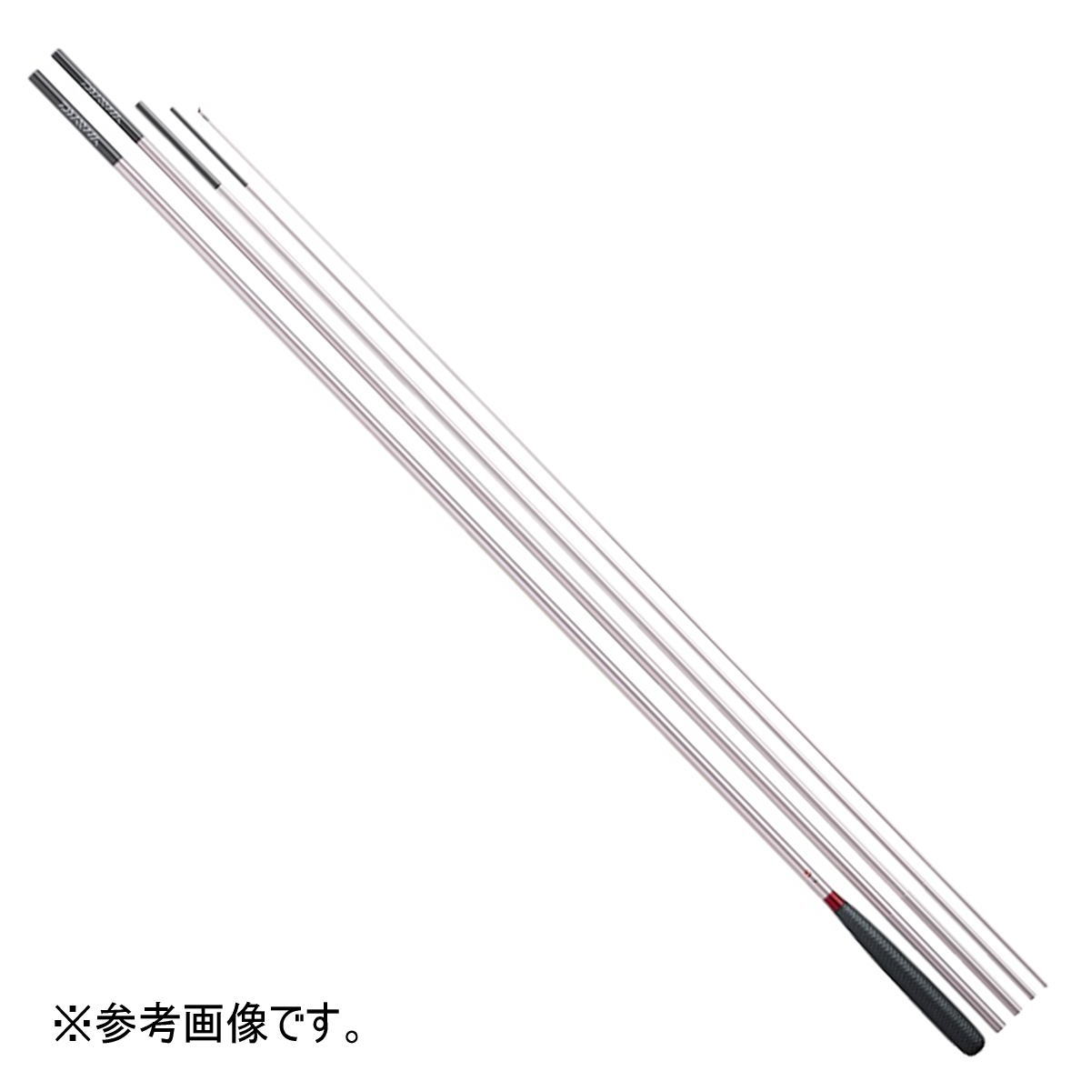 1枚でも多く釣るための機能を特化させた競技系並継へら竿。トーナメント、例会で勝つために生まれた勝利の「HERA S」。人と釣技を競う「へら鮒釣りの魅力」に着目して開発された競技系軽量硬式ロッド。より多くのへら鮒を手にするための機能を特化させながら、さまざまなシチュエーションで開催される例会や競技などで結果を出せるへら竿。実釣性能を最優先に考えた調子・機能設定。短時間のトーナメントに留まらず、一日の例会にも対応する7〜21尺のフルラインナップ。素早い取り込みを実現するパワー。操作性を重視した軽量設計。●全長(m)：4.50●継数(本)：5●仕舞(cm)：100●自重(g)：75●先径/元径(mm)：1.0/11.3●カーボン含有率(％)：99　