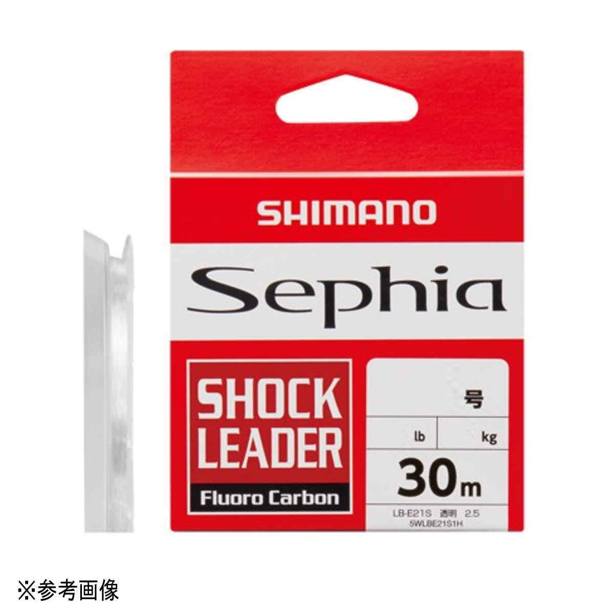 【エントリーでP10倍！】シマノ ライン セフィア フロロリーダー 30m LB-E21S 1.75号 [メール便]
