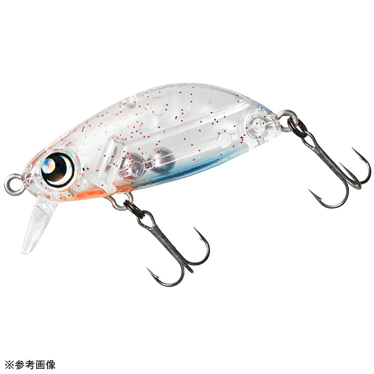 岩崎林太郎監修 冬の荒れた状況でも使いやすい！ぶっ飛び＆キビキビアクションのメバル専用プラグ。・体積が大きいファットボディでオモリを最大限詰め込めるため飛距離が抜群！・マグネット重心移動システムを搭載し、飛距離とアクション安定性を両立。・音で寄せる！ボディにガラスラトルを2個搭載。・驚異の貫通力！SaqSasフック搭載！●タイプ：フローティング●カラー：アミちらし●サイズ(mm)：36●自重(g)：2.7●フック仕様：サクサストレブルフック #14