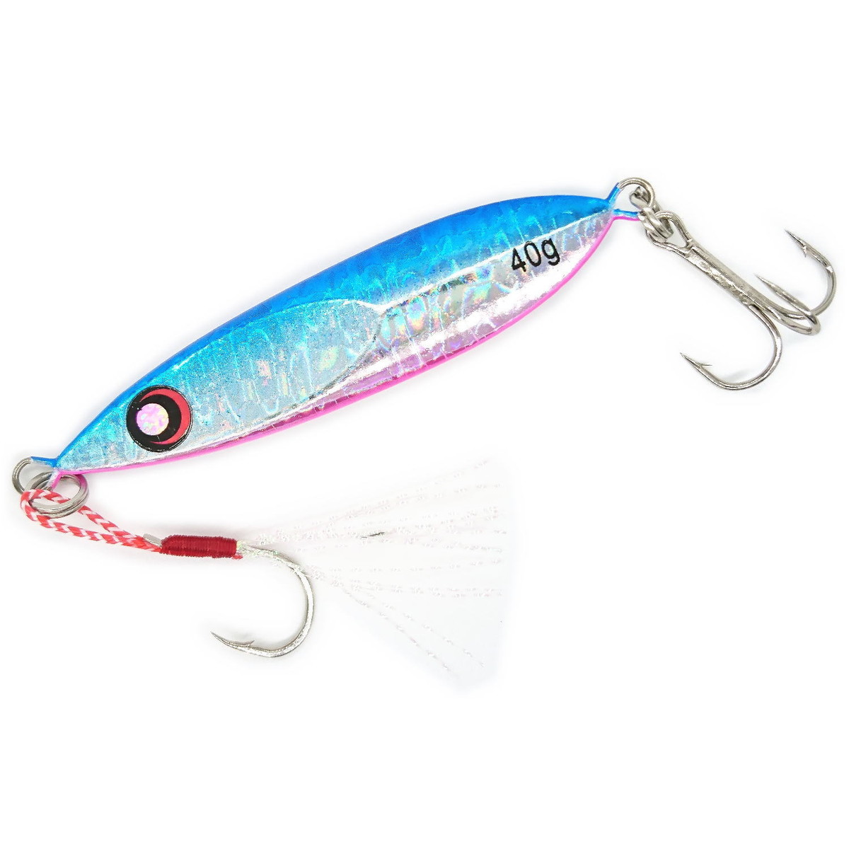 GLORYFISH (グローリーフィッシュ) 鰯ジグ スロー 40g LU-003 ブルピン ZG 