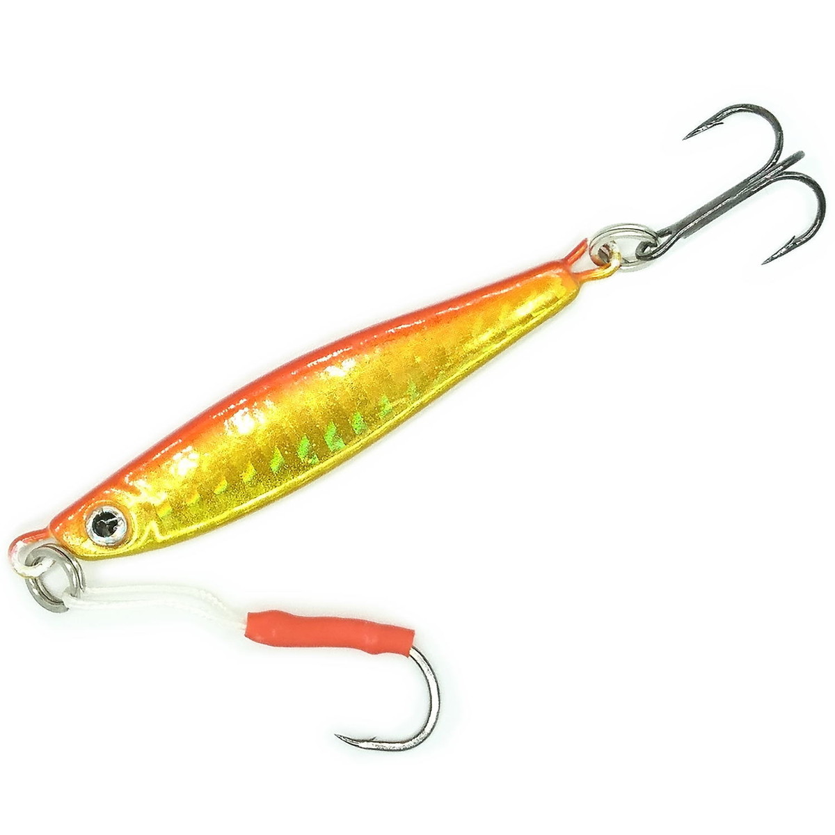 Rakuten - グローリーフィッシュ イワシジグ2 LU-053 18g オレンジゴールド [メール便]