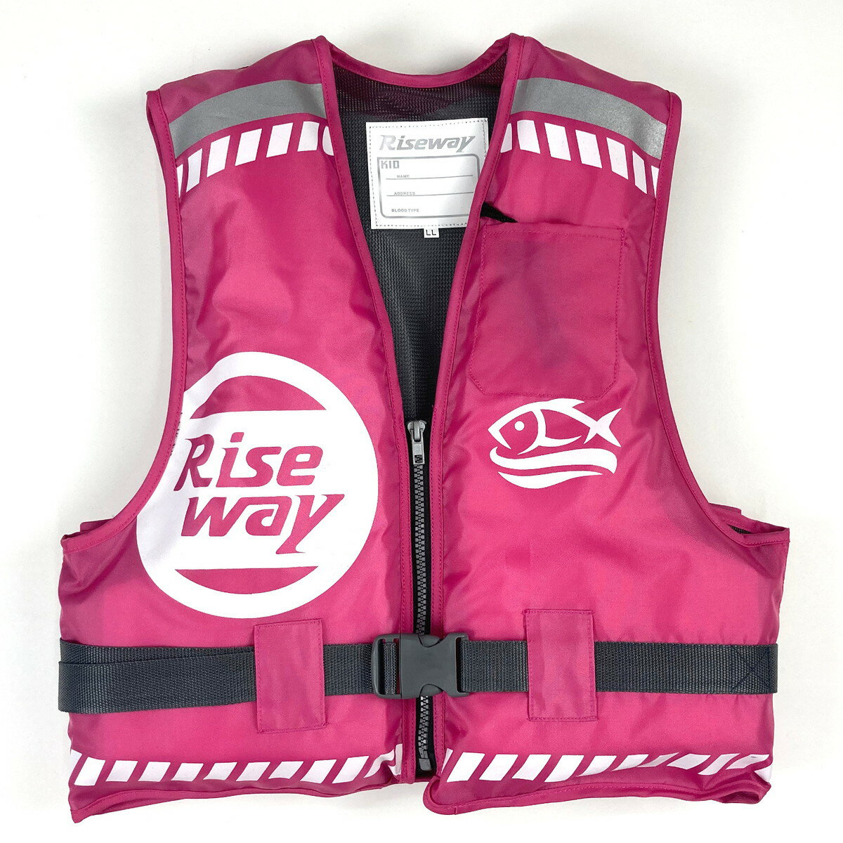 釣り、海水浴etc お子様の水辺レジャー必需品。背面取っ手＆もしもの時のホイッスル付き。●カラー：ピンク●サイズ：LL●対応身長(cm)：150〜160●初期浮力：約6kg