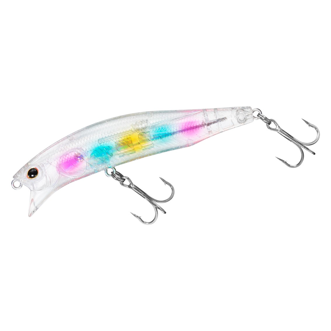 【エントリーでP10倍！】ダイワ シーバスルアー モアザン クロスウェイクR 90F-SSR クリアアデルキャンディ【2024年新製品】 [メール便]