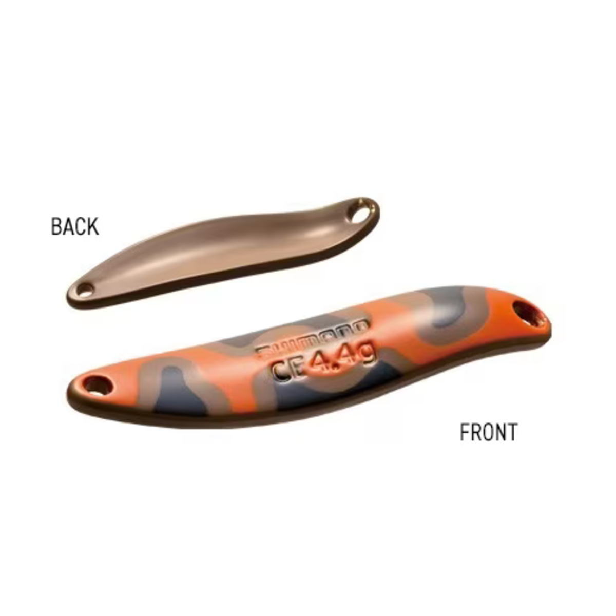 シマノ カーディフ スリムスイマーCE カモエディション 4.4g TR-A44R 23T ブラウンオレカモ [メール便]