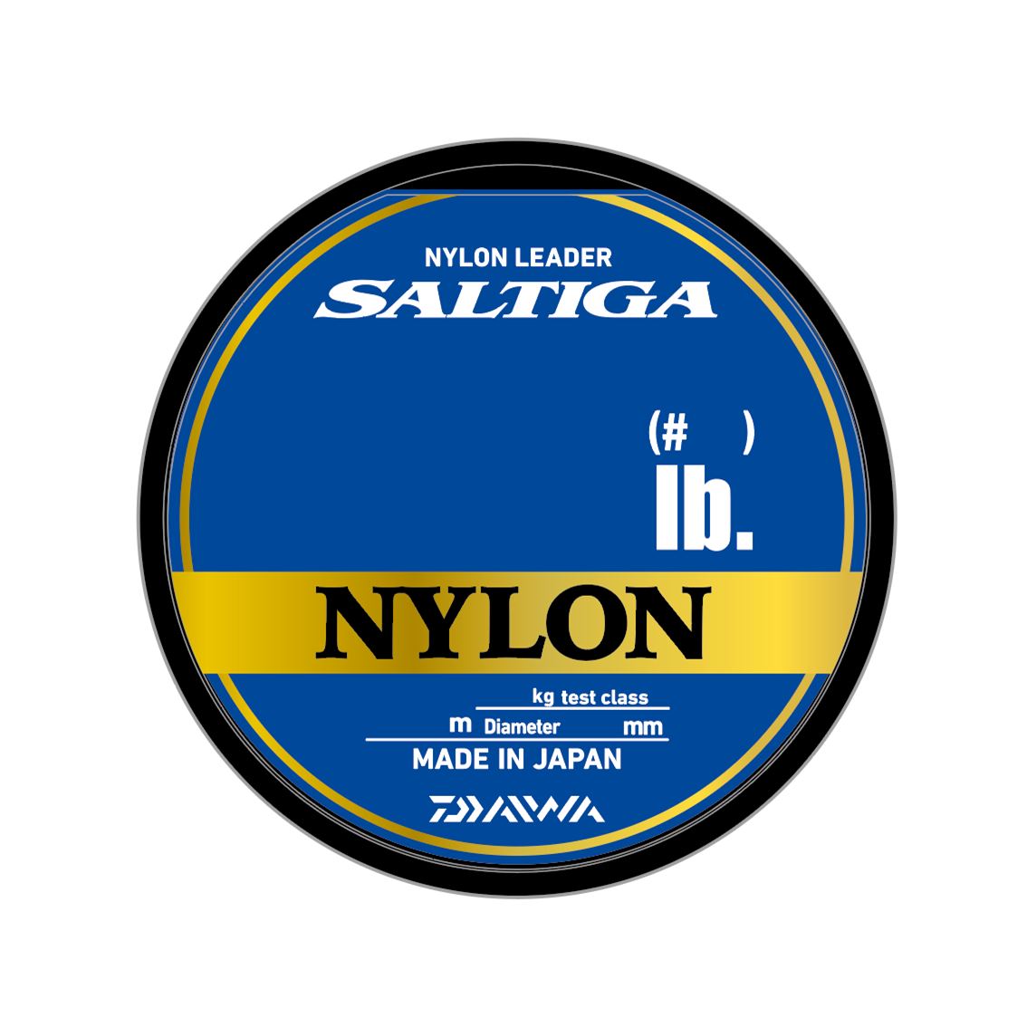 ダイワ ソルティガ ナイロンリーダー 50m 50lb (#15) クリアー [4]
