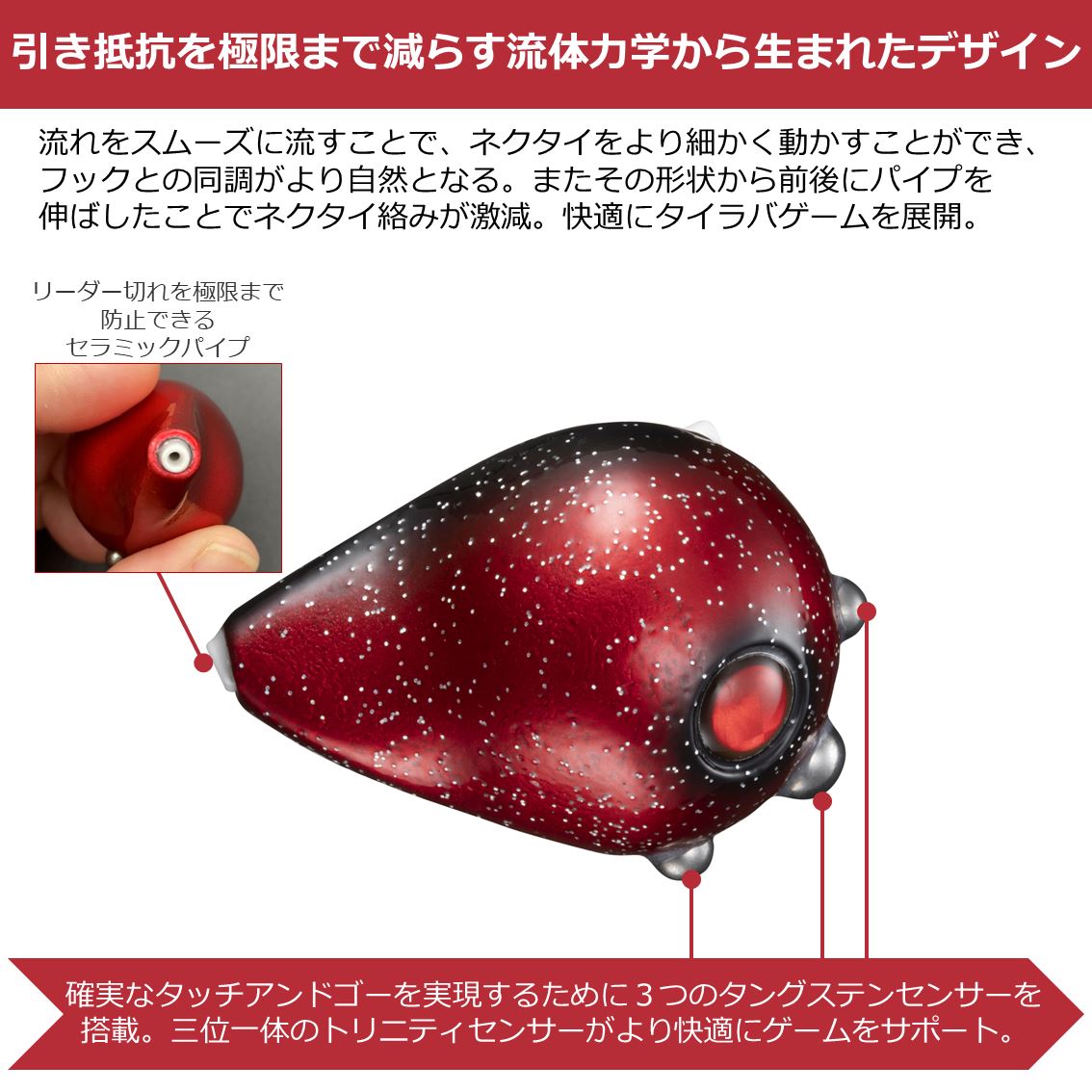 【特価品】 ダイワ 紅牙 カレントブレイカー トリニティα ヘッド 80g 紅牙グリーン [メール便] 3