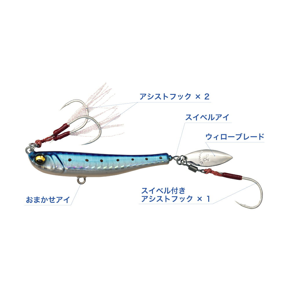 メガバス MAKIPPA (マキッパ) 60g グリーンゴールド [メール便] 3