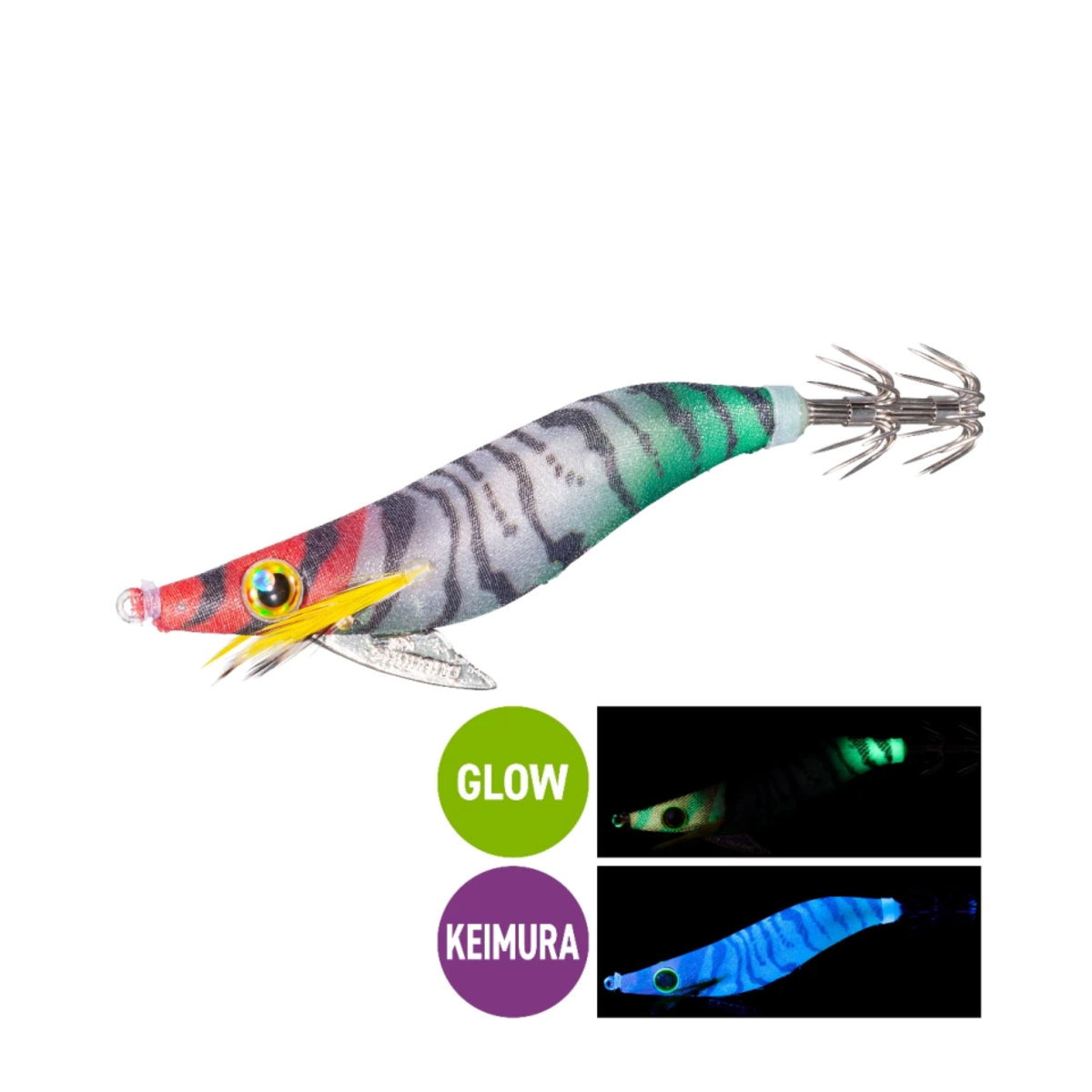 シマノ セフィア スイスイドロッパー フラッシュブースト 2.5号 QS-X25U 007 F赤緑エビケイムラ 【メール便 / 代引不可】のサムネイル