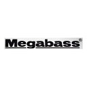 メガバス カッティングステッカー Megabass 15cm ブラック メール便