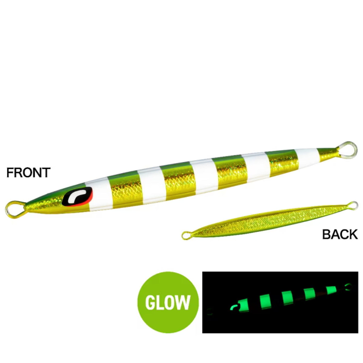 【エントリーでP10倍！】シマノ オフショアジグ オシア スティンガーバタフライ ペブルスティック 80g JT-908N 017 Sグリキンゼブラ [メール便]