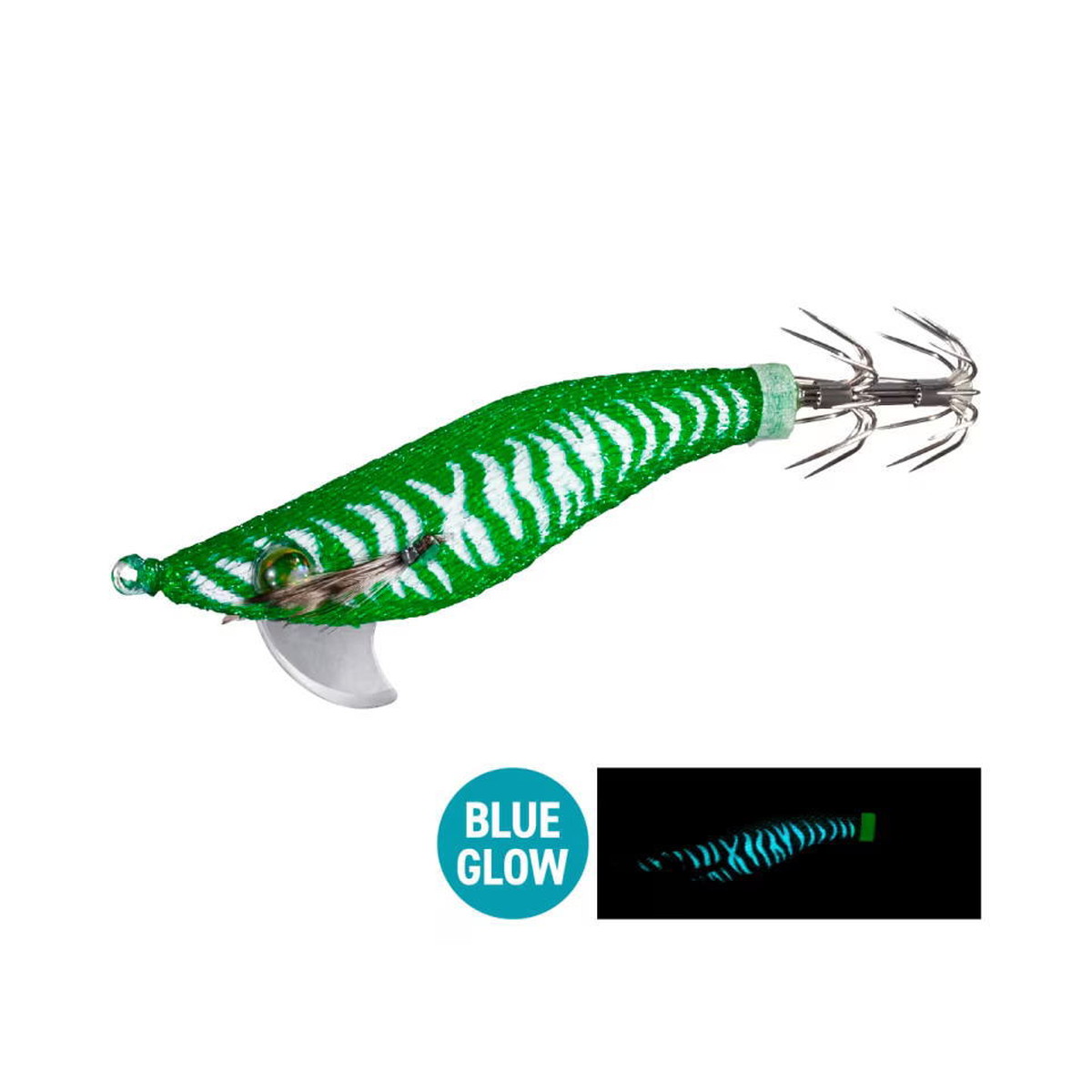 【エントリーでP10倍！】シマノ エギ セフィア スイスイドロッパー 1.8号 QS-Z18Y 010 グリーンゼブラ [メール便][2025年新製品]