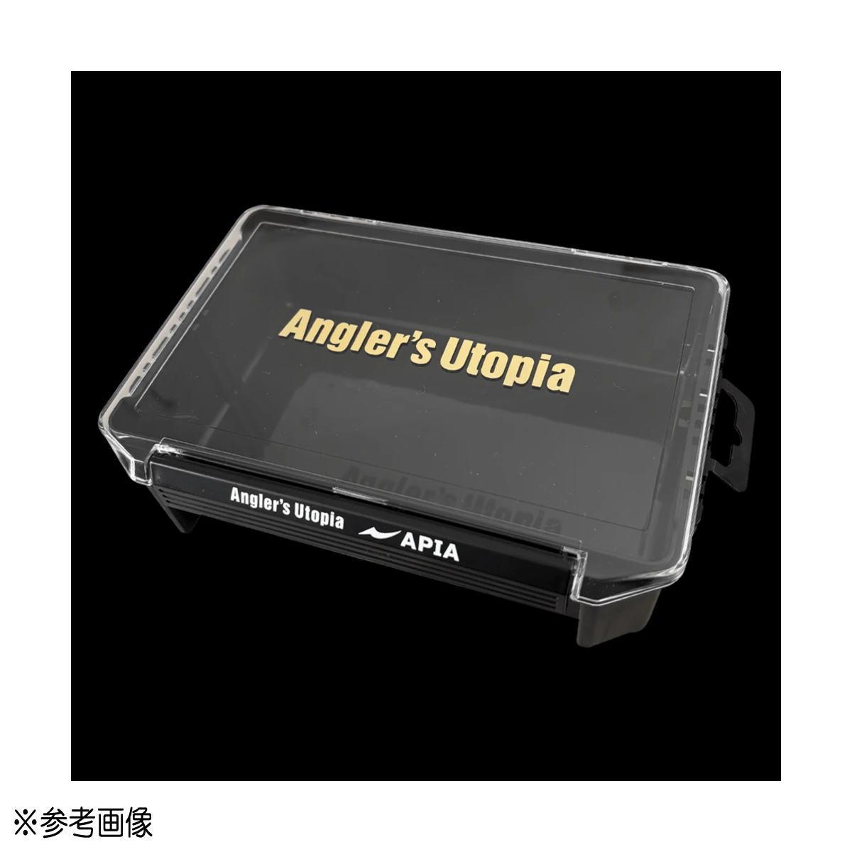 Fly Box - アピア 収納 Angler's Utopia 深型ルアーBOX ブラック [4]