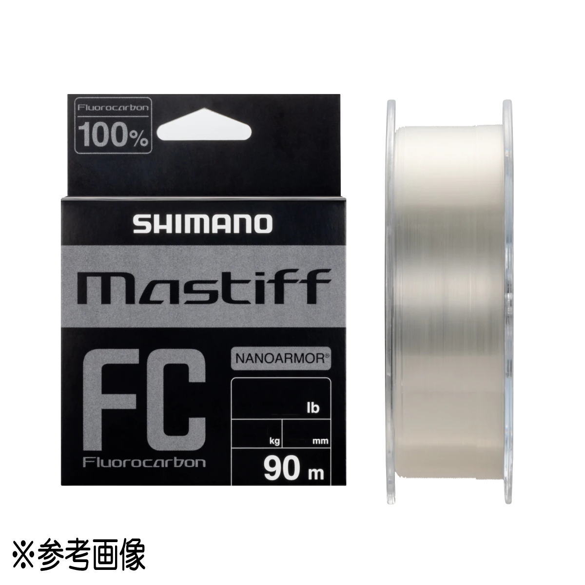 シマノ マスティフFC 90m LB-B41V 10lb クリア [4]