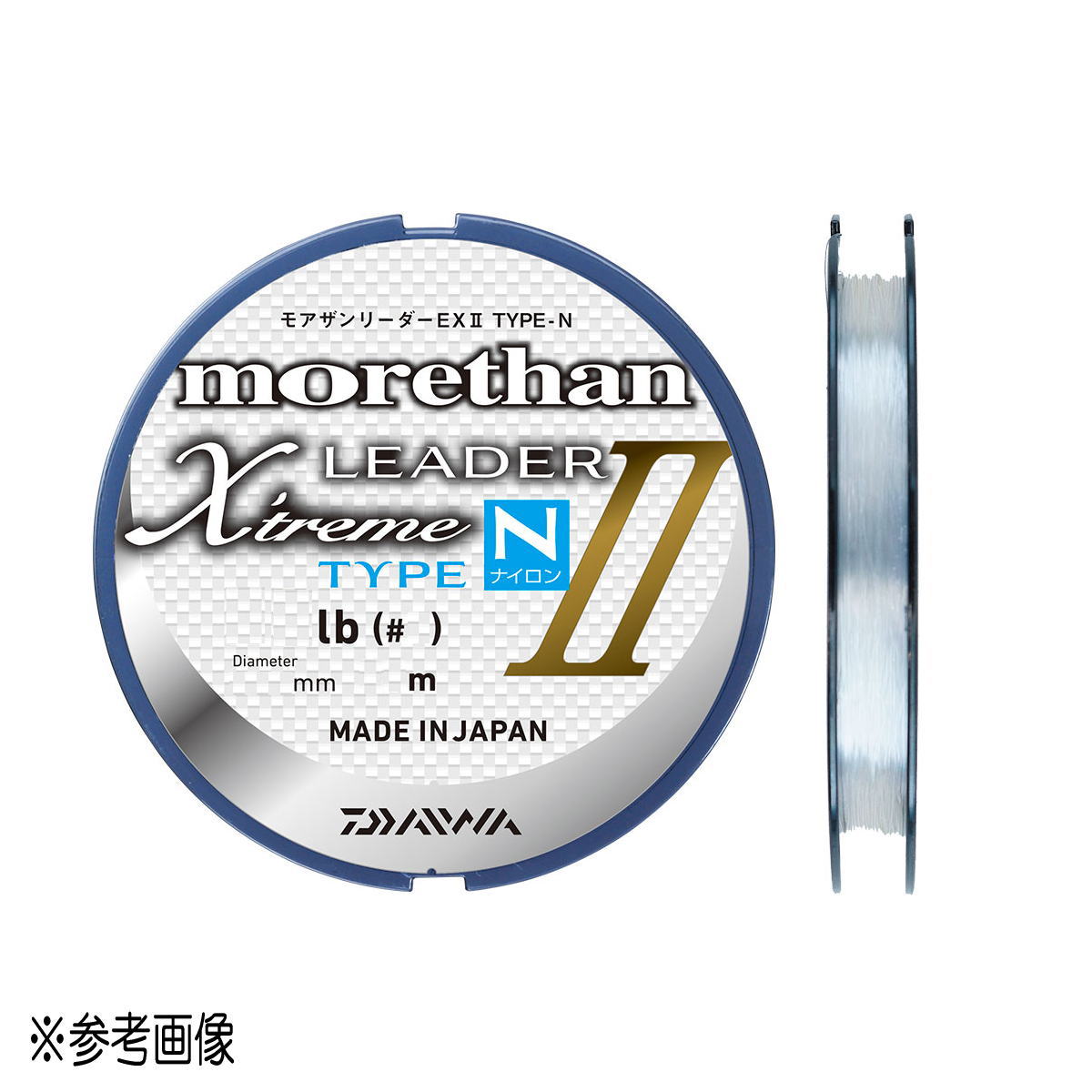 シーバス専用設計「高強力ナイロンリーダー」。便利な「スプールバンド」付き。・シーバス専用設計、高強力ナイロンリーダー。・結節強力重視設計。・適度なしなやかさで急激な引きを瞬間的に吸収。・専用設計のスプールバンドが糸のバラケを防ぎ、糸の引き出しが非常に便利。・ローテーションゆる巻き。●強力(lb)：16●参考号数：4●巻糸量(m)：35●カラー：クリアー●スプールバンドカラー：シルバー●ナイロン 比重1.14