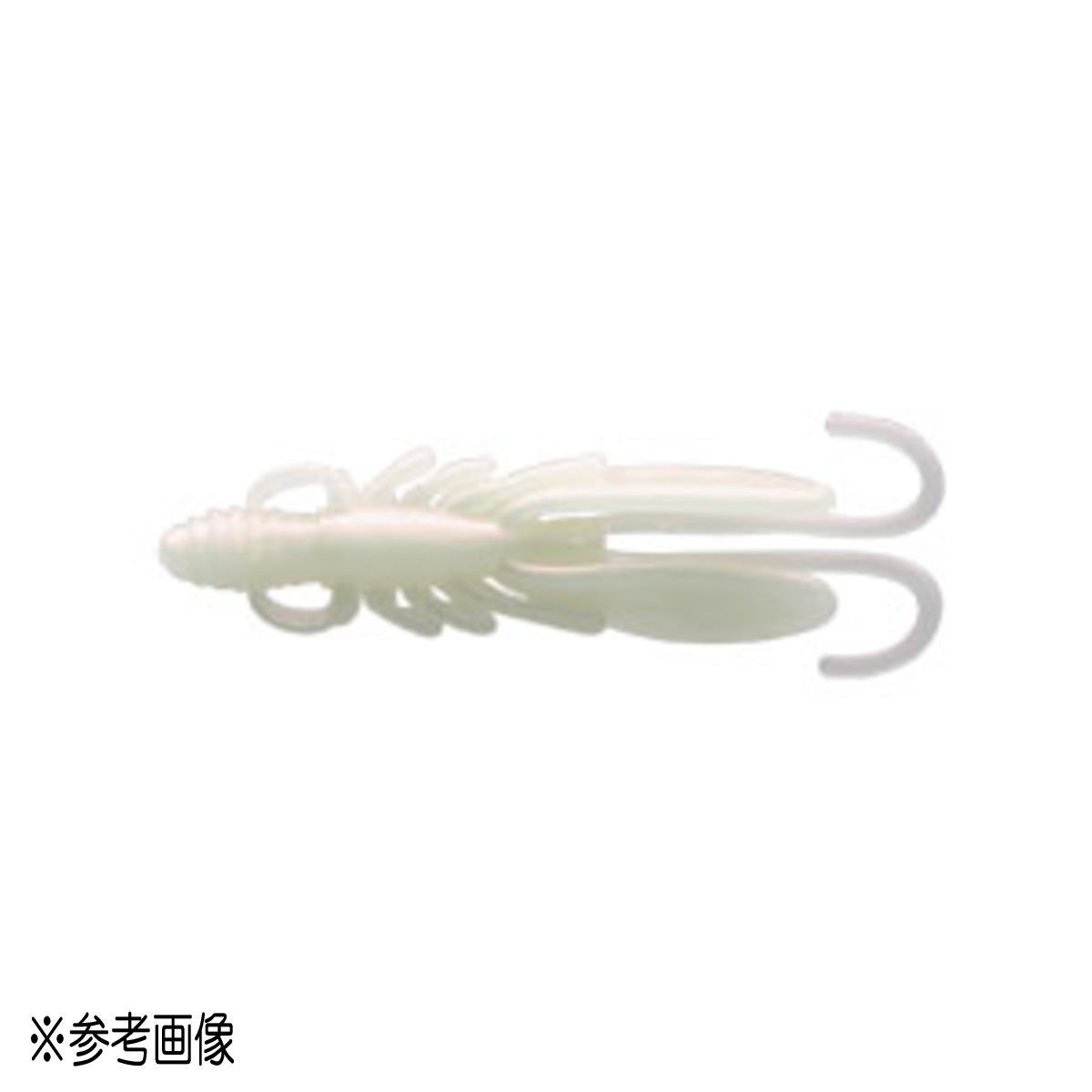 マルキュー エコギア バグアンツ 4インチ (6本入) 010 パールグロウ(夜光) [メール便]